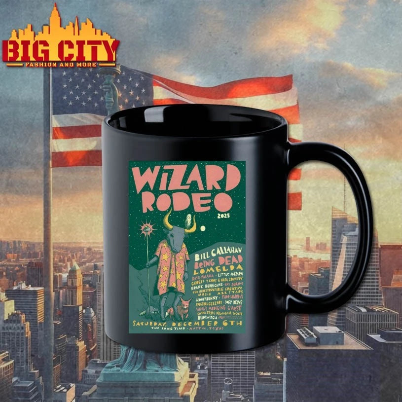 Wizard Rodeo December 6 2025 Austin TX Poster shirt