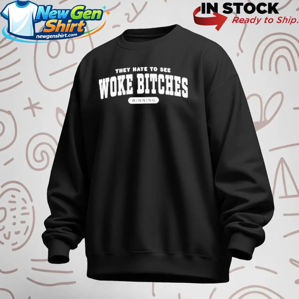 Woke Bitches Ringer Shirt