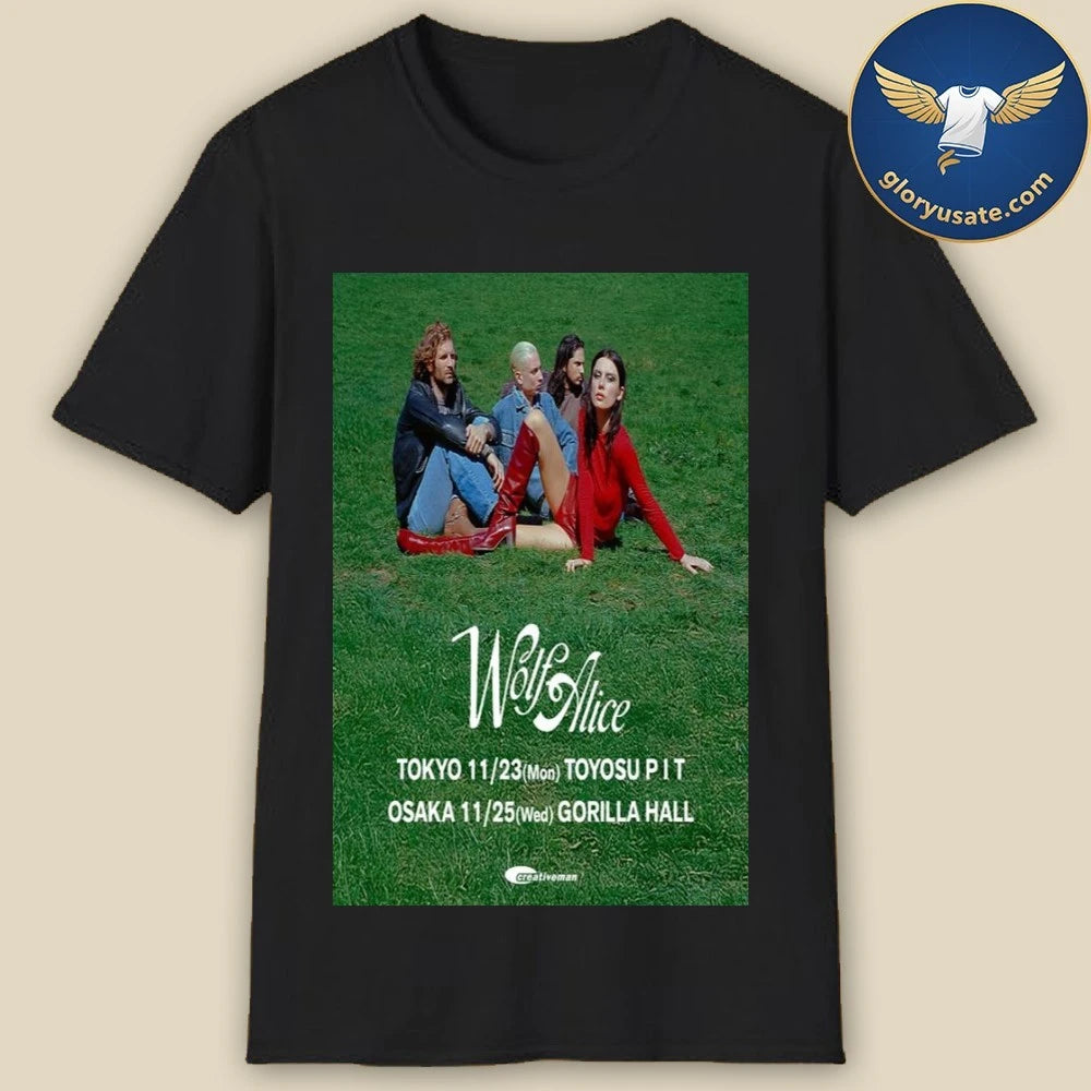 Wolf Alice Tour 2026 Poster Shirt
