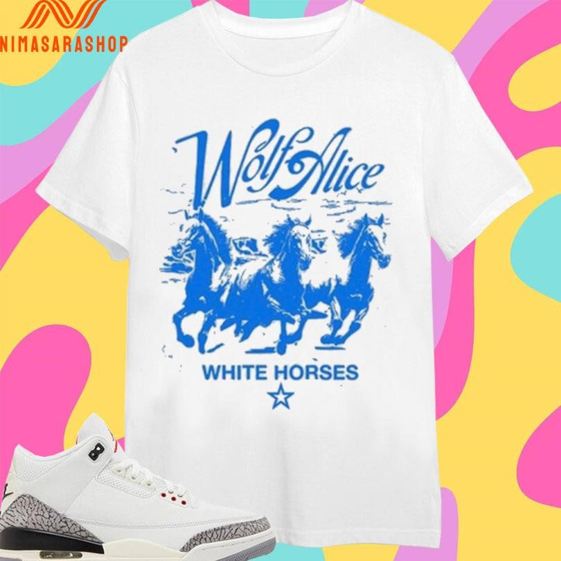 Wolf Alice White Horses Shirts