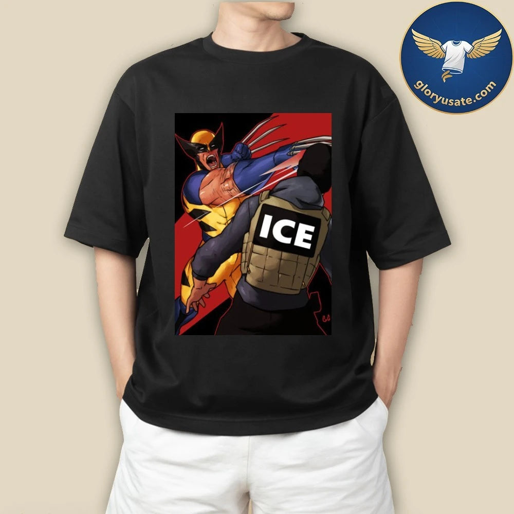 Wolverine Fuck ICE Forever And Always Poster Shirt