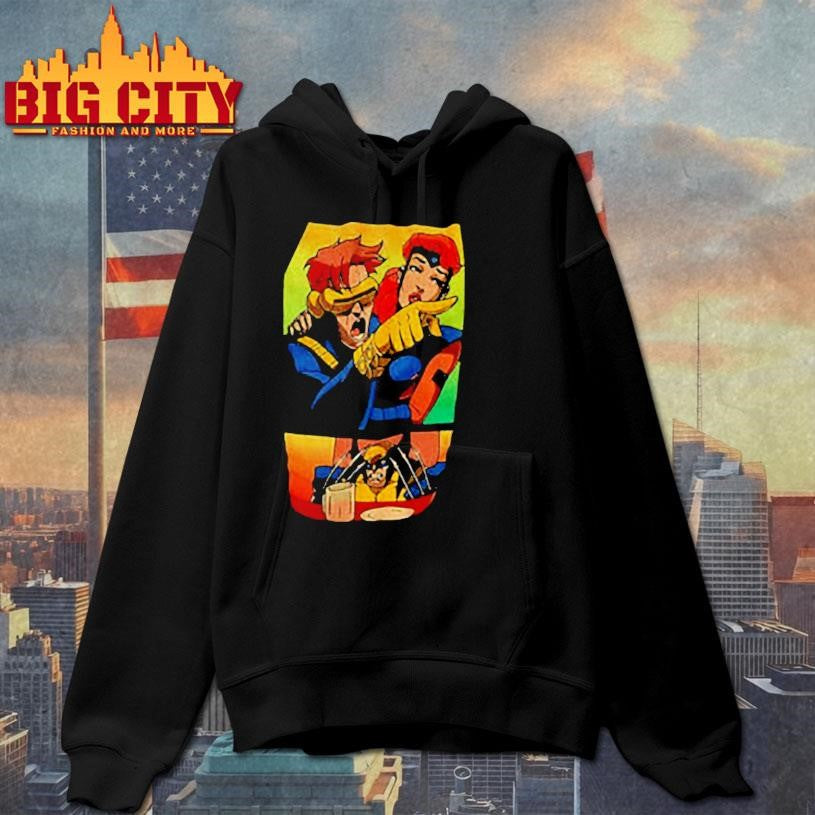 Wolverine Prowl X-Men Jean Grey Anime cartoon shirt