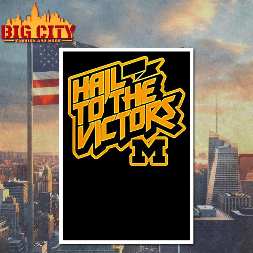 Wolverines Bryce Underwood Lfg147 Hail To The Victor Shirt