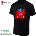 Woman riding red robot Ghost in the Shell shirt