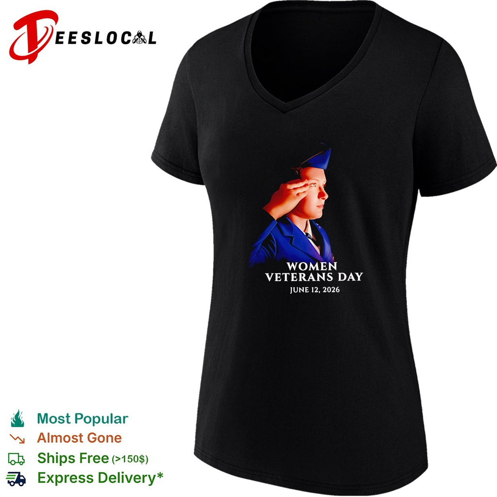 Women Veterans Day 2026 honoring the women who have made the ultimate sacrifice shirt