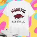 Wooo Pig Arkansas Razorbacks Baseball Home Plate Shirts