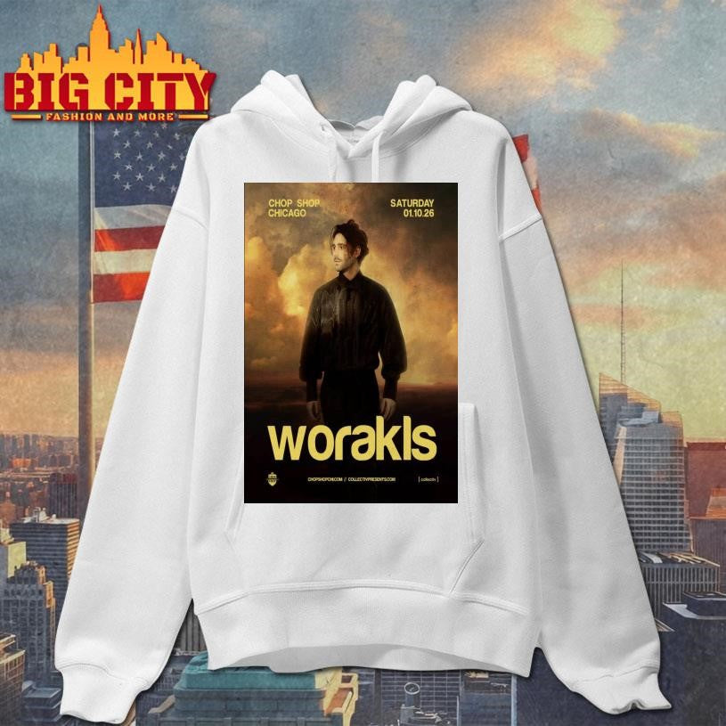 Worakls Tour 2026 Chicago IL Poster Shirt