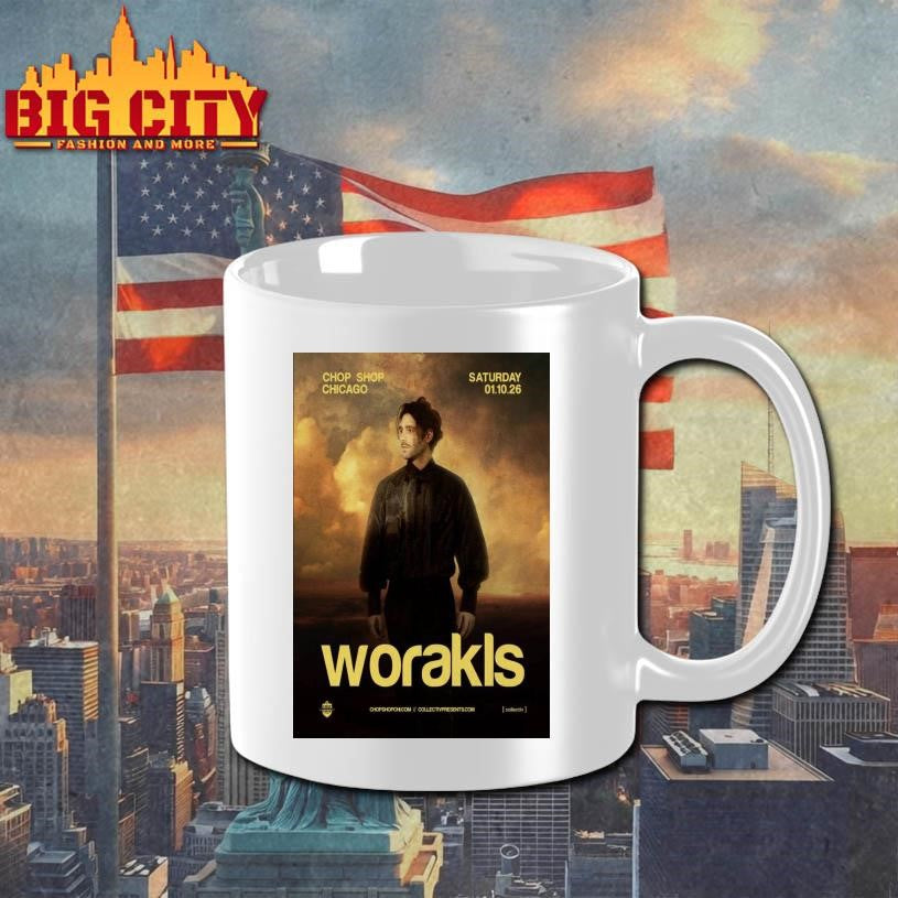 Worakls Tour 2026 Chicago IL Poster Shirt
