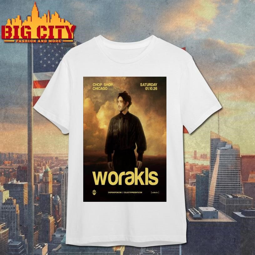Worakls Tour 2026 Chicago IL Poster Shirt