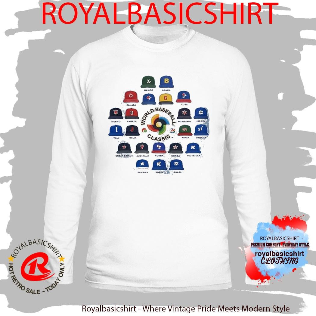World Baseball Classic 2026 All Snapback Flag T-Shirt