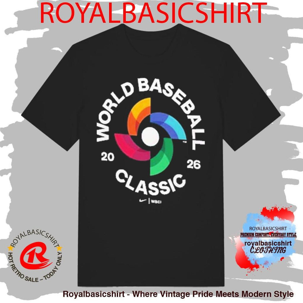 World Baseball Classic 2026 Logo T-Shirt