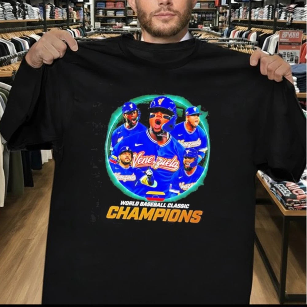 World Baseball Classic Champions 2026 Venezuela baseball Shirt