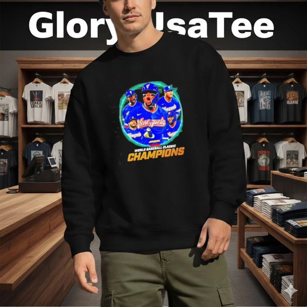 World Baseball Classic Champions 2026 Venezuela baseball Shirt