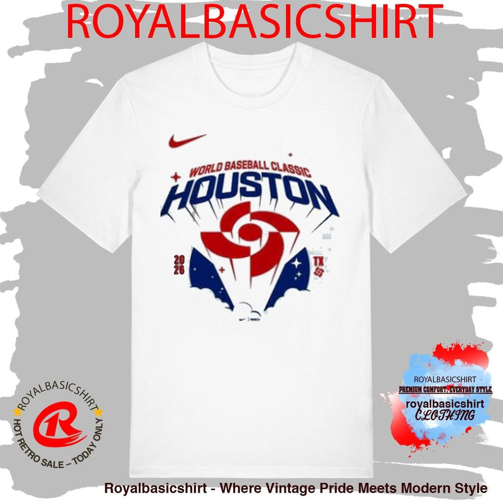 World Baseball Classic Merch 2026 Houston T-Shirt