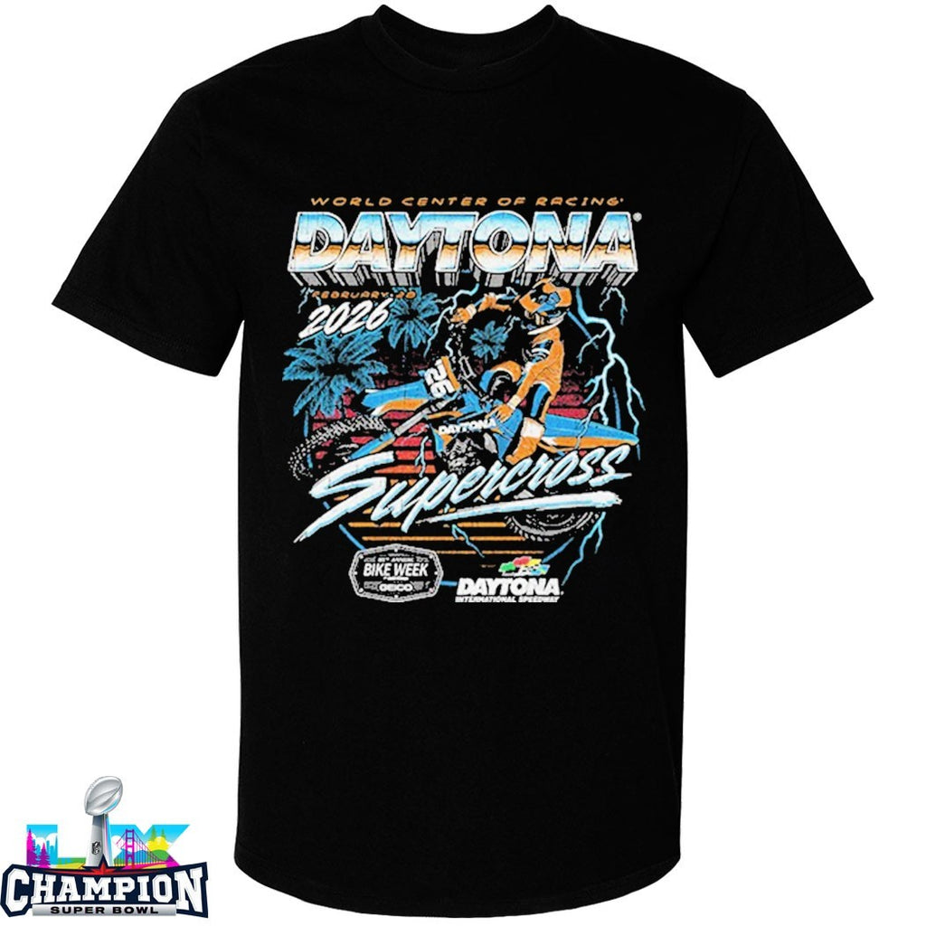 World Center Of Racing 2026 Daytona Supercross Bike Week Event T-shirts