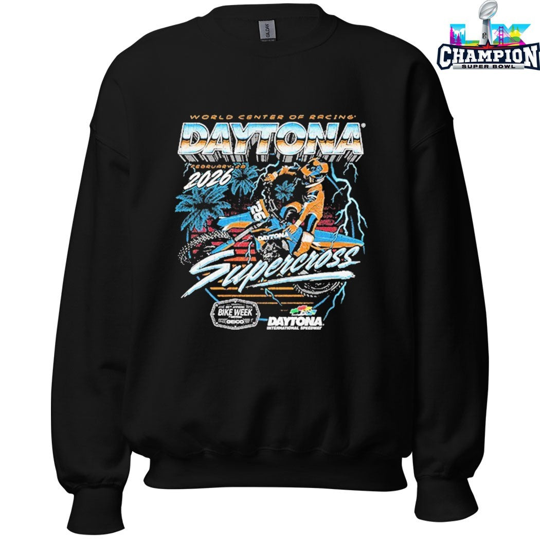 World Center Of Racing 2026 Daytona Supercross Bike Week Event T-shirts