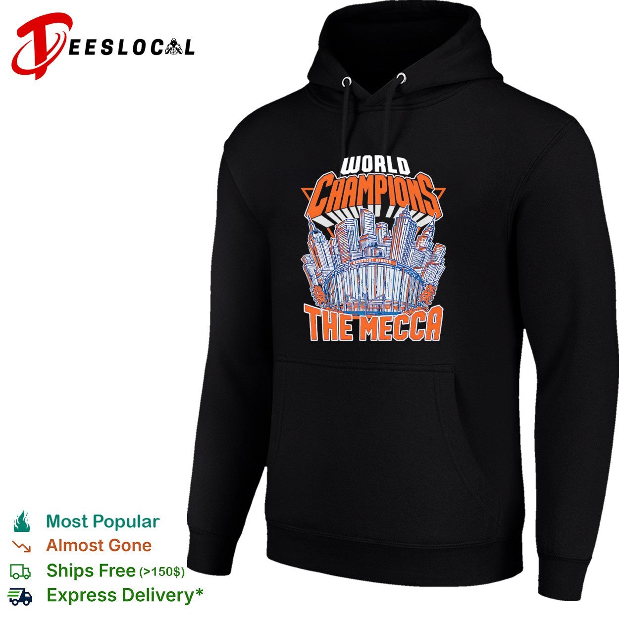 World Champions The Mecca New York Knicks Barstool Sports Madison Square Garden shirt