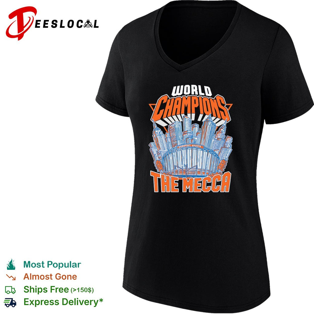 World Champions The Mecca New York Knicks Basketball shirt