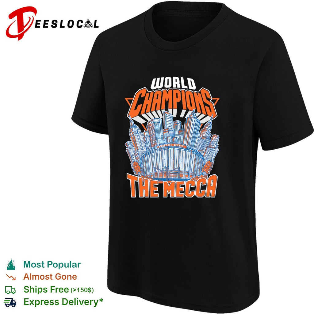 World Champions The Mecca New York Knicks Basketball shirt
