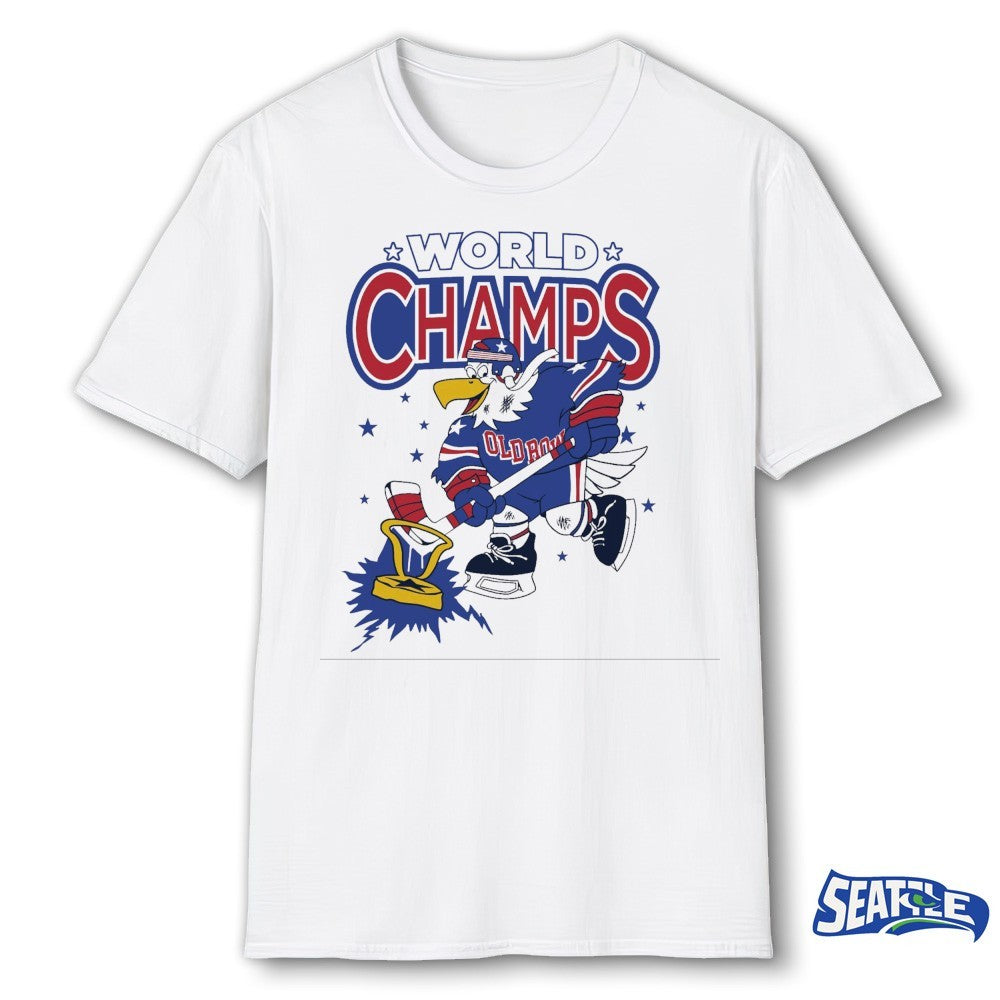 World Champs Eagle USA Hockey 2026 Winter Olympics Mascot shirt