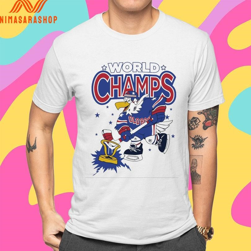 World Champs Eagle USA Hockey Champions 2026 Shirts