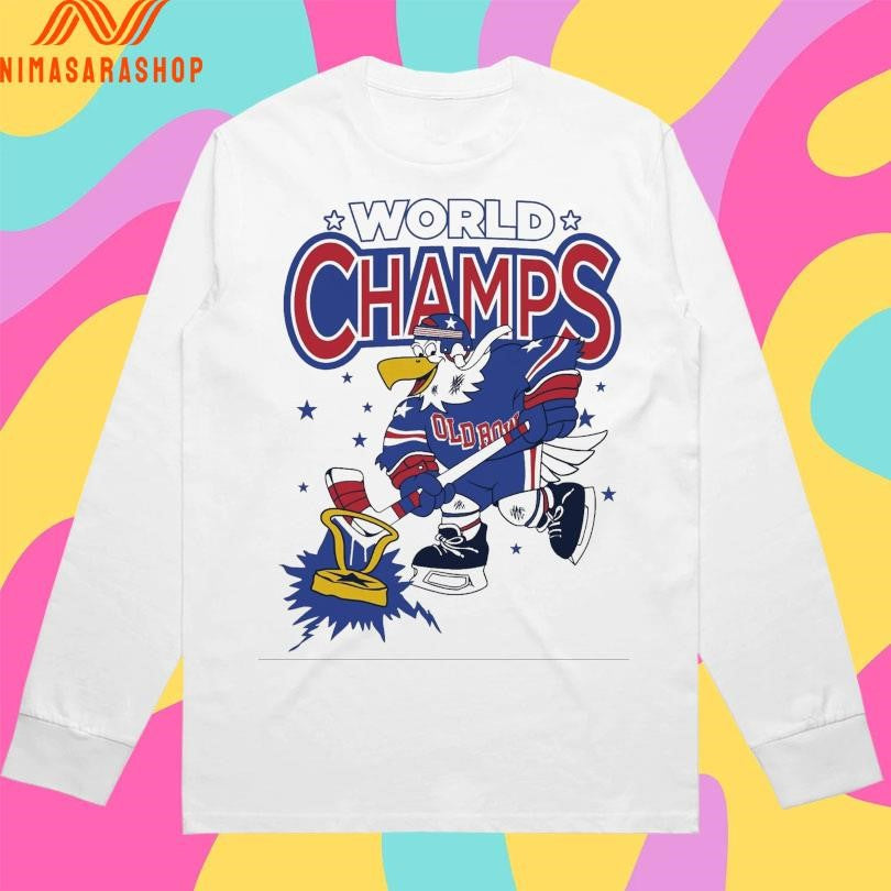 World Champs Eagle USA Hockey Champions 2026 Shirts