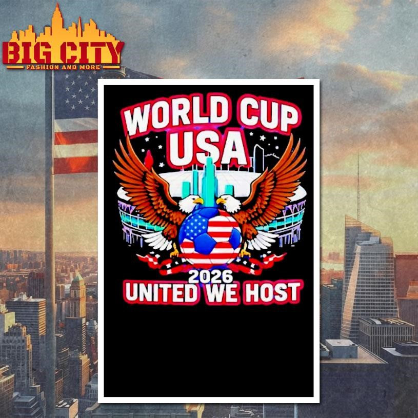 World Cup Usa 2026 United Host Nation Shirt
