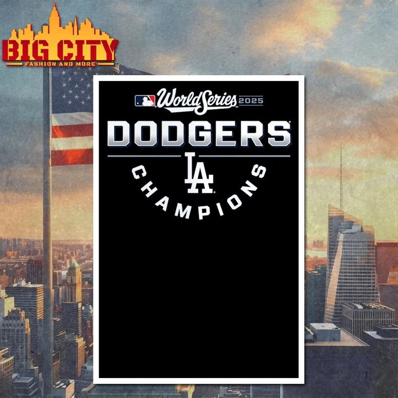 World Series 2025 Dodgers LA Champions shirt