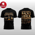 World Series Dodgers Win Back To Back Championships 2025 Two Sided Shirt