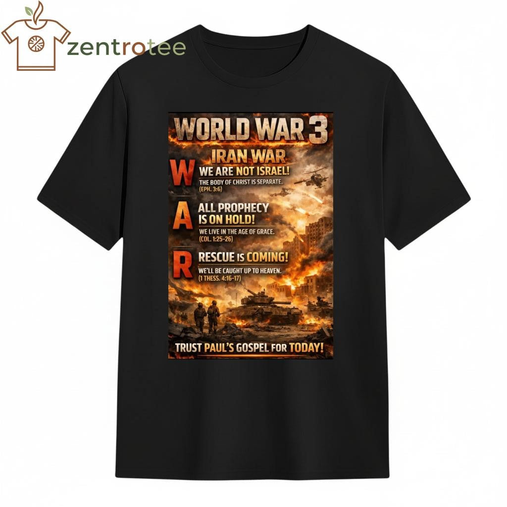 World War 3 Iran War 2026 tee