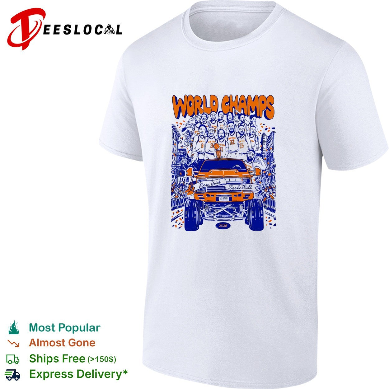 World champs championship parade shirt