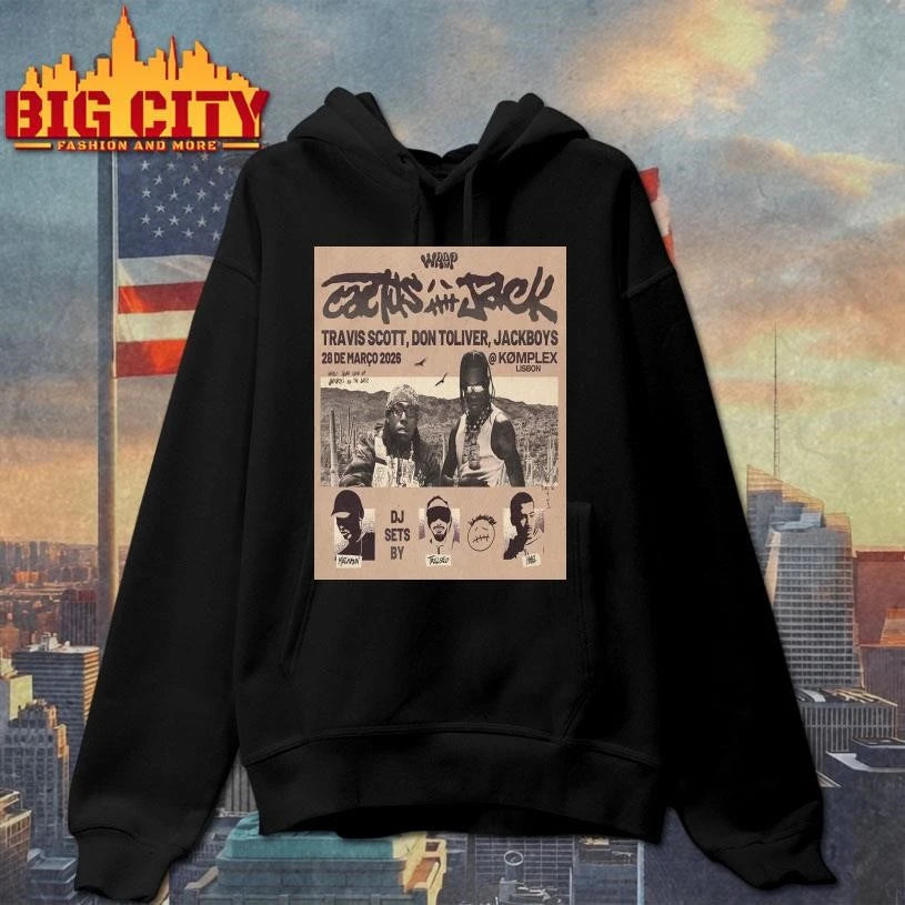 Wrap X Cactus Jack Show With Travis Scott Don Toliver And Jackboys On March 28 2026 Poster Shirt