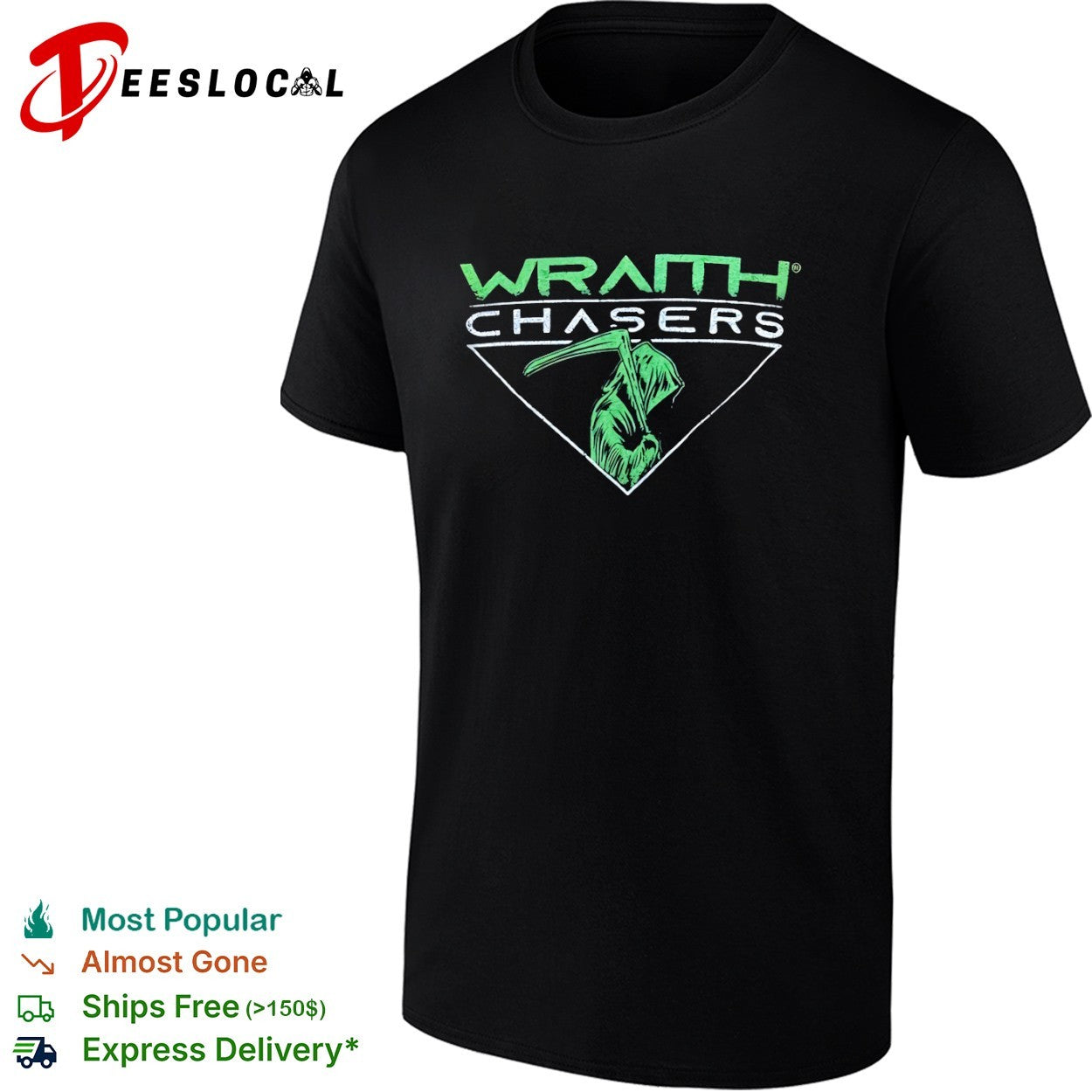 Wrath Chasers grim reaper icon shirt