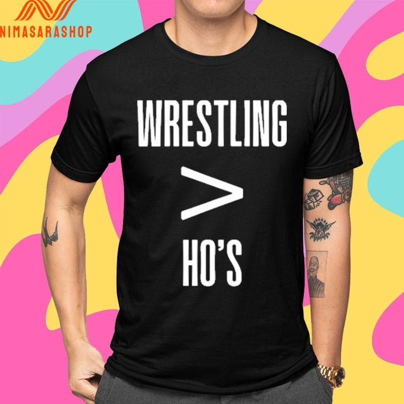 Wrestling Over Ho’s Funny Pro Wrestling Shirts