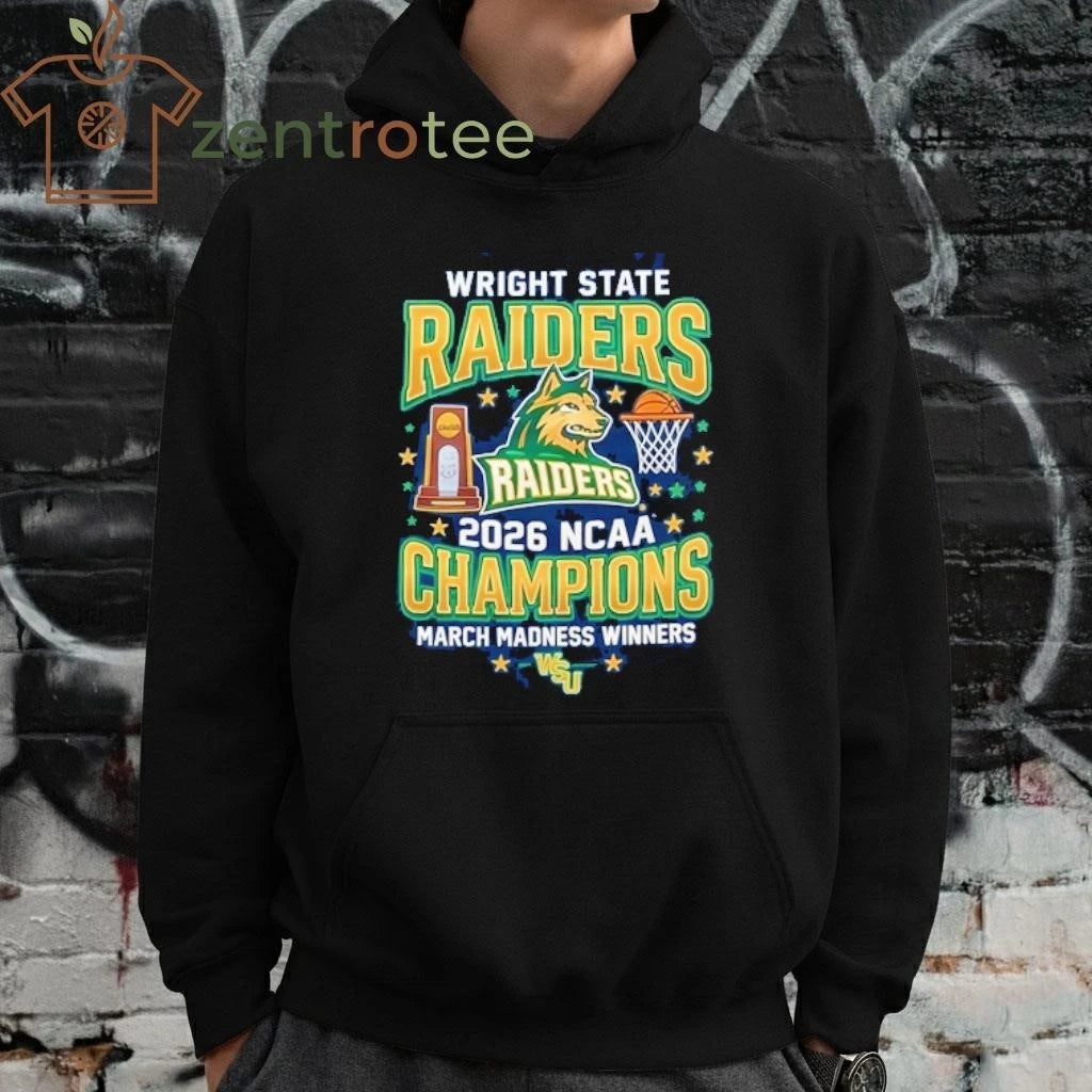 Wright State Raiders 2026 NCAA National Champions T-Shirt – Official Victory Edition