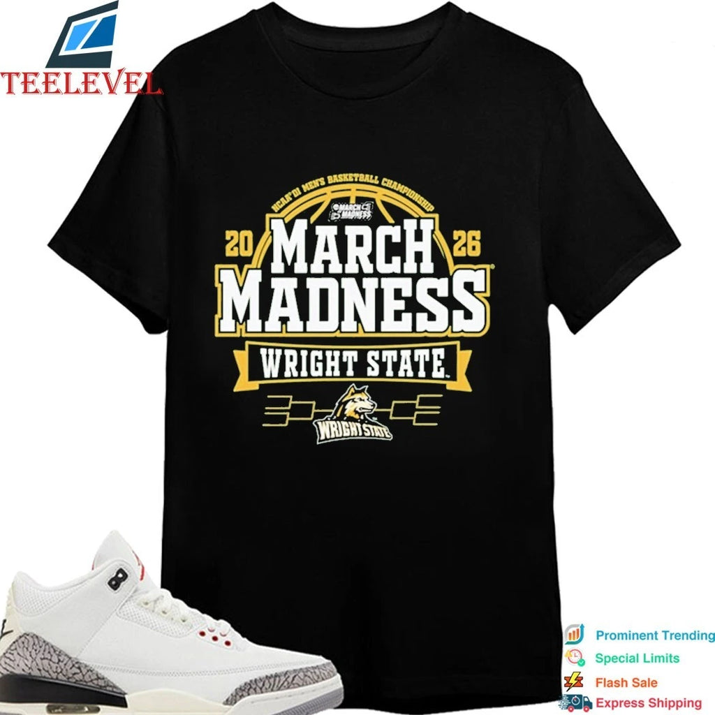 Wright State Raiders Green 2026 NCAA Men’s Basketball March Madness Bound Shirts