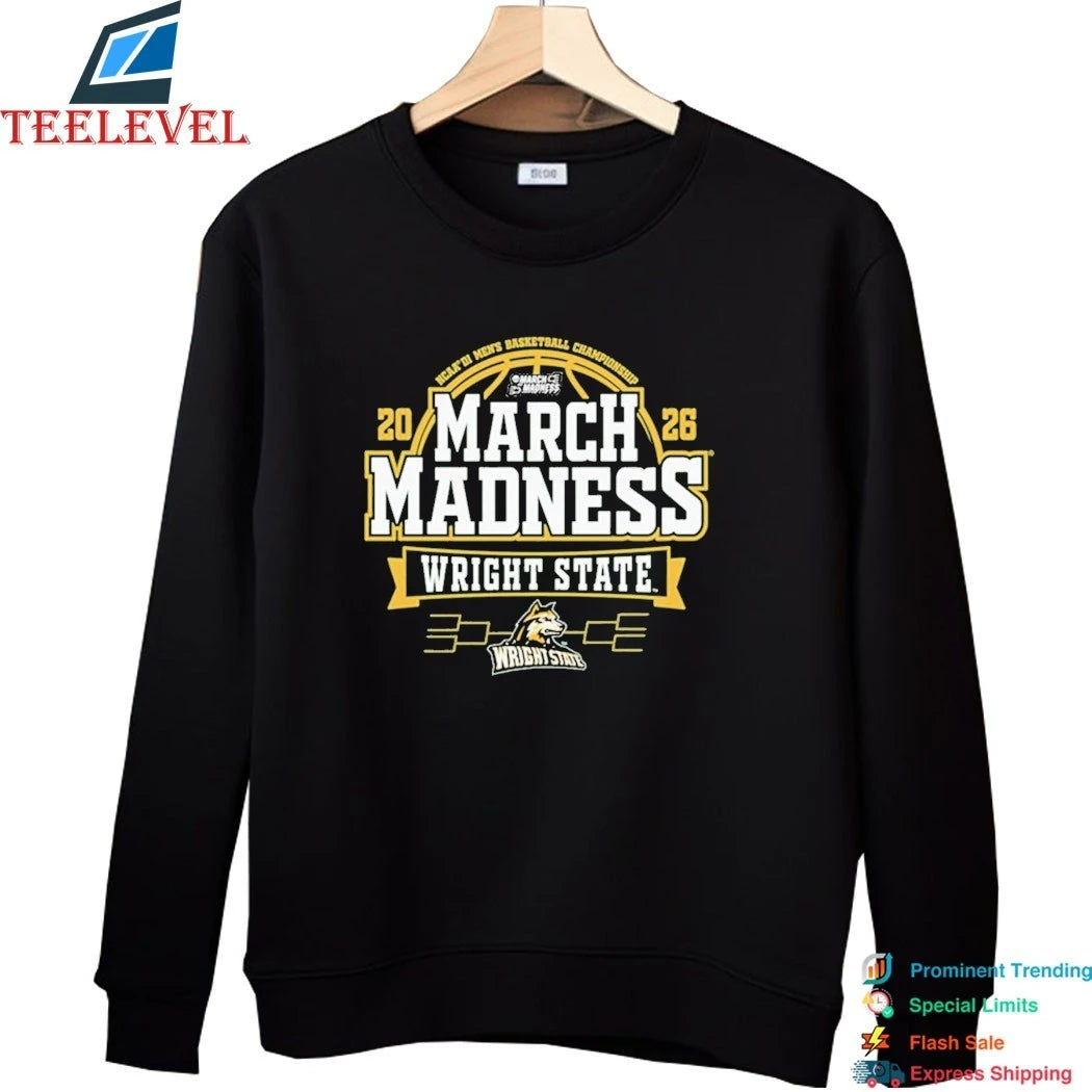 Wright State Raiders Green 2026 NCAA Men’s Basketball March Madness Bound Shirts