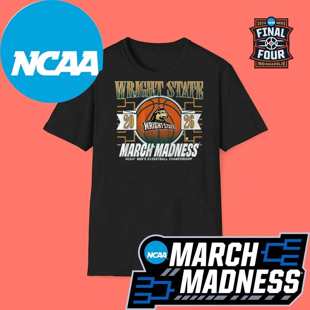 Wright State Raiders MBB 2026 NCAA Women’s Basketball Championship March Madness Logo Shirt