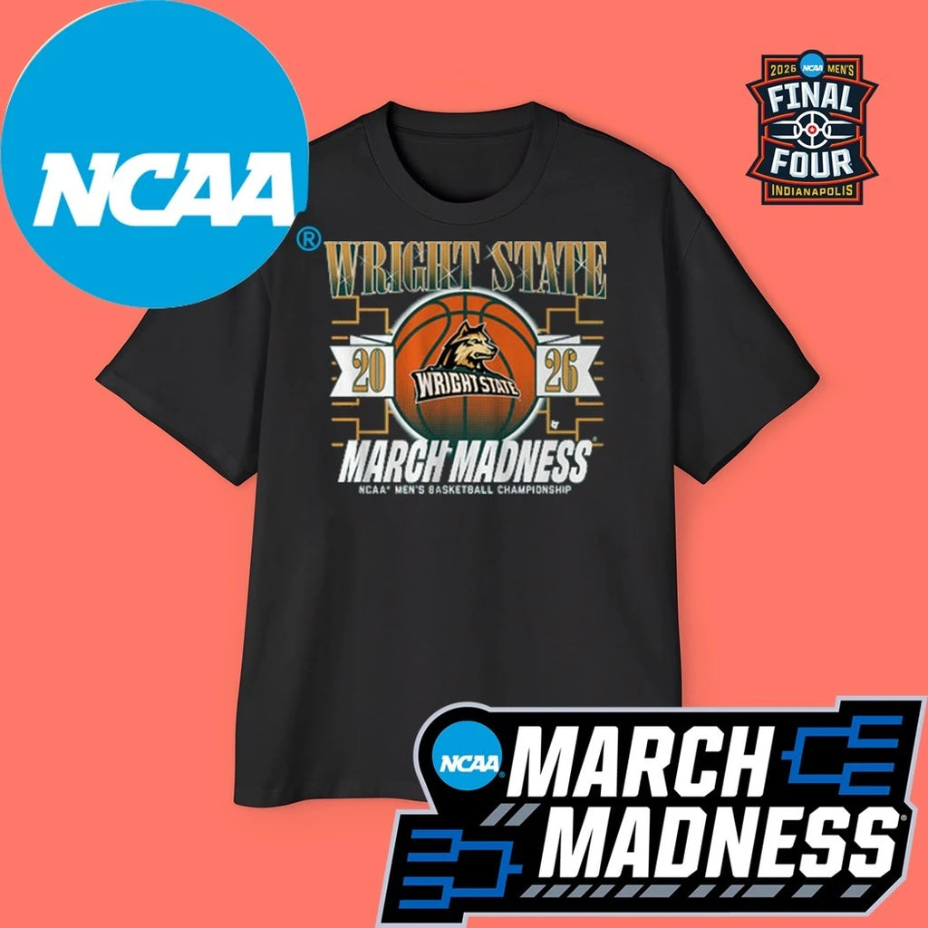 Wright State Raiders MBB 2026 NCAA Women’s Basketball Championship March Madness Logo Shirt