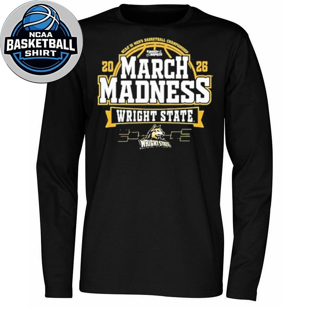 Wright State Raiders March Madness 2026 NCAA Division I Men’s Basketball Championship Shirt
