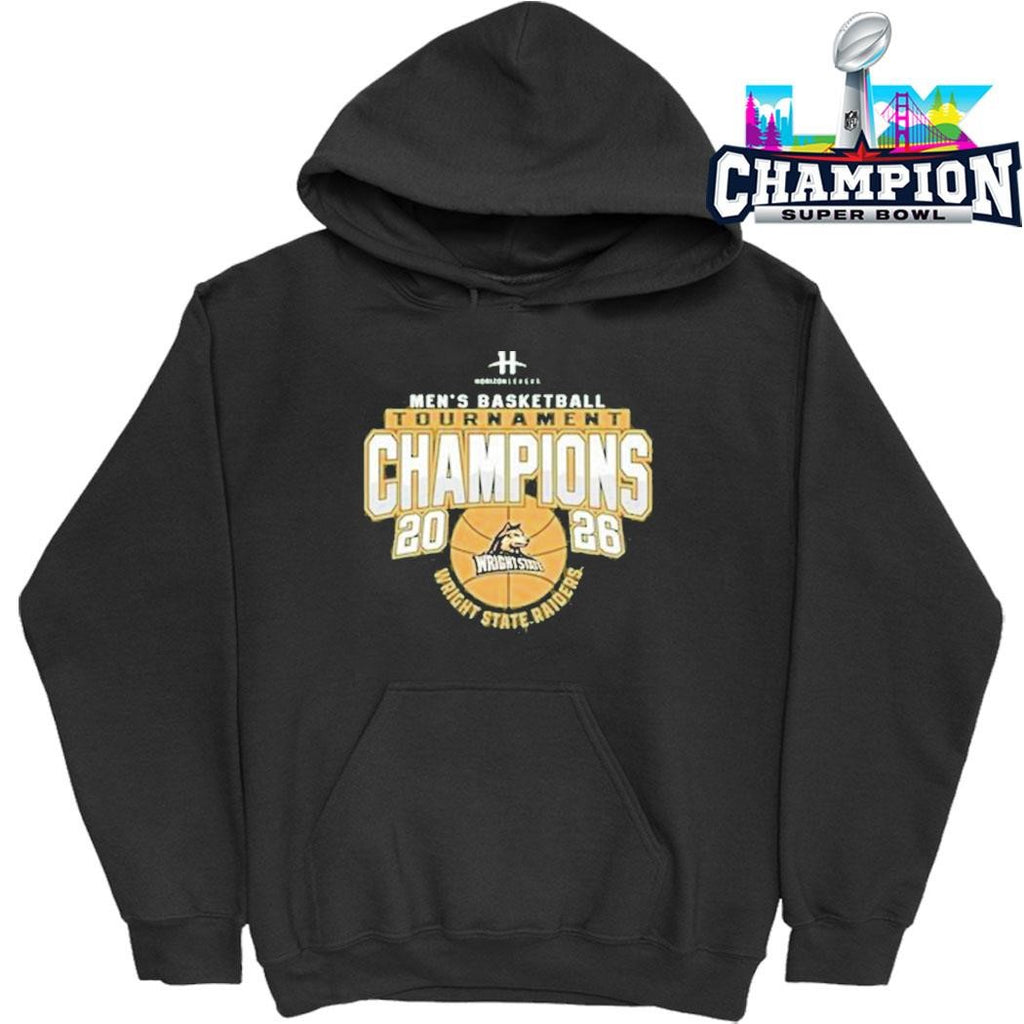 Wright State Raiders Men’s Basketball Tournament Champions 2026 Shirt