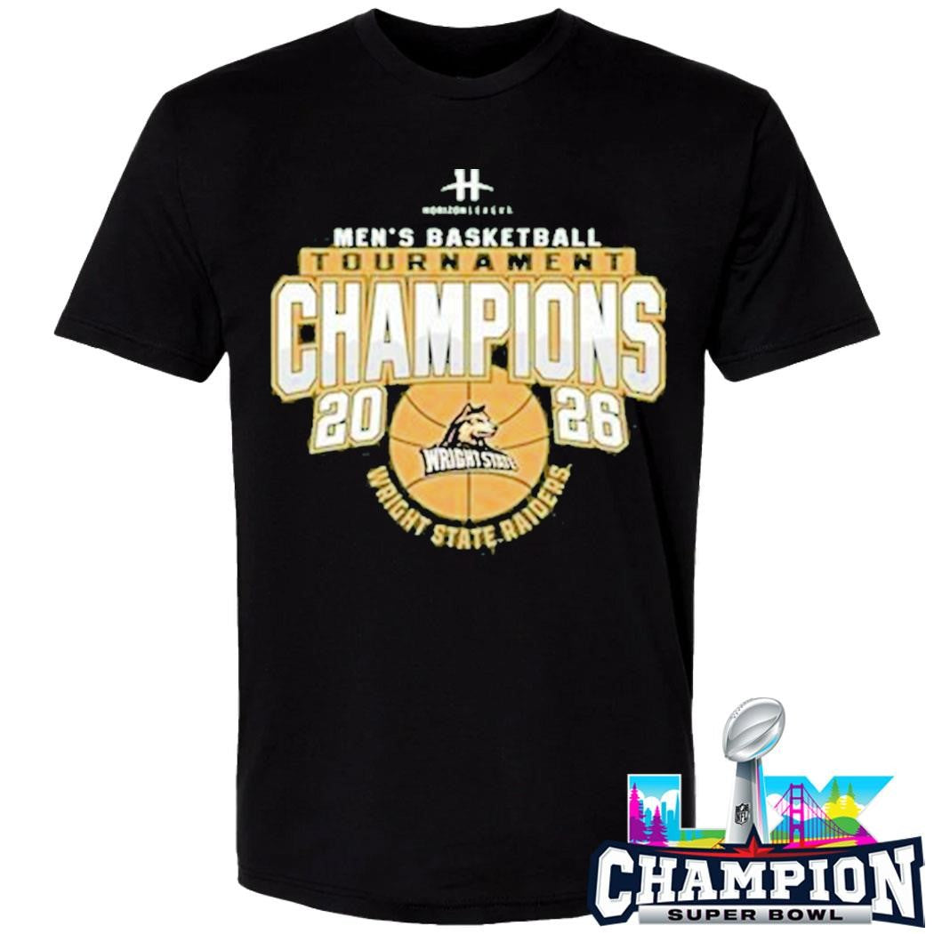 Wright State Raiders Men’s Basketball Tournament Champions 2026 Shirt