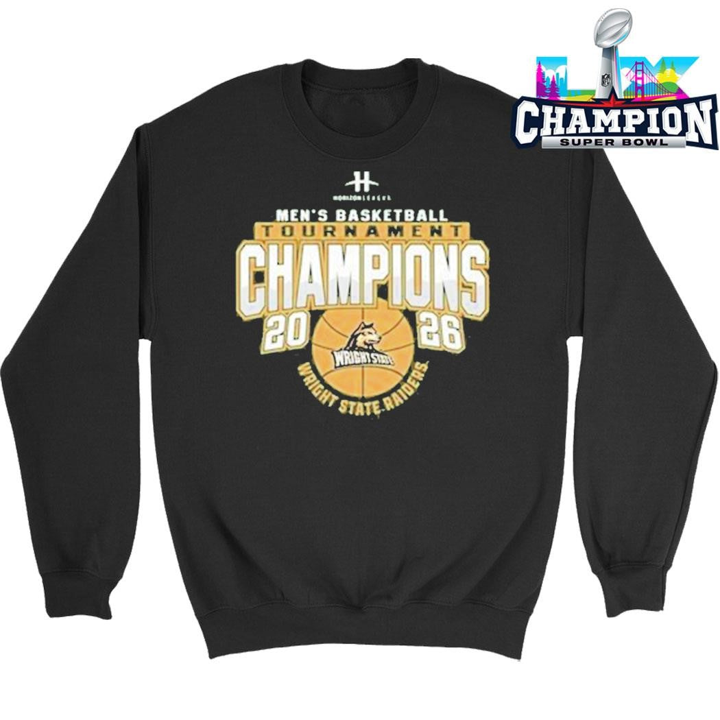 Wright State Raiders Men’s Basketball Tournament Champions 2026 Shirt