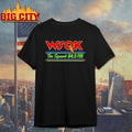Wsqk Radio Logo The Squawk 94 5 Fm Retro Logo Stranger Meme Shirt