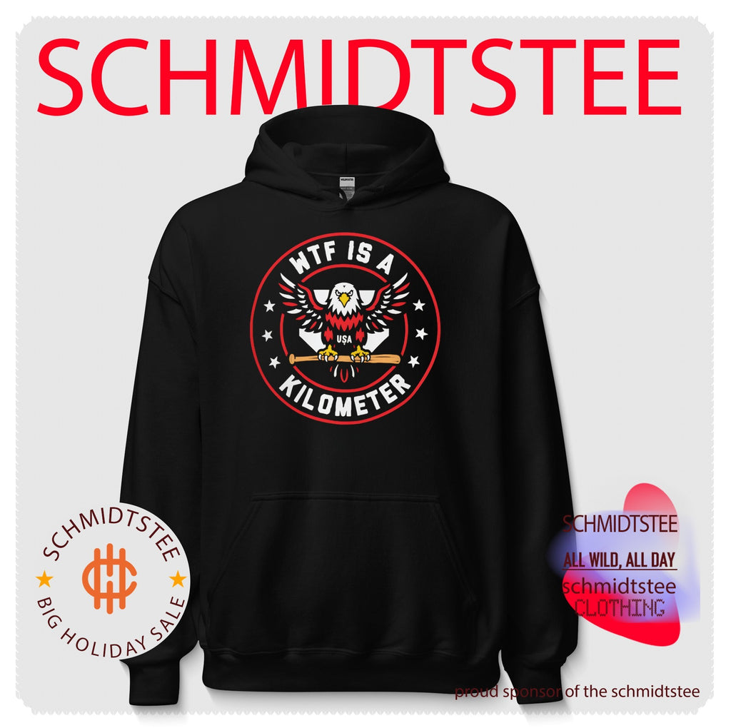 Wtf Is a Kilometer Patriotic American Eagle Baseball shirt