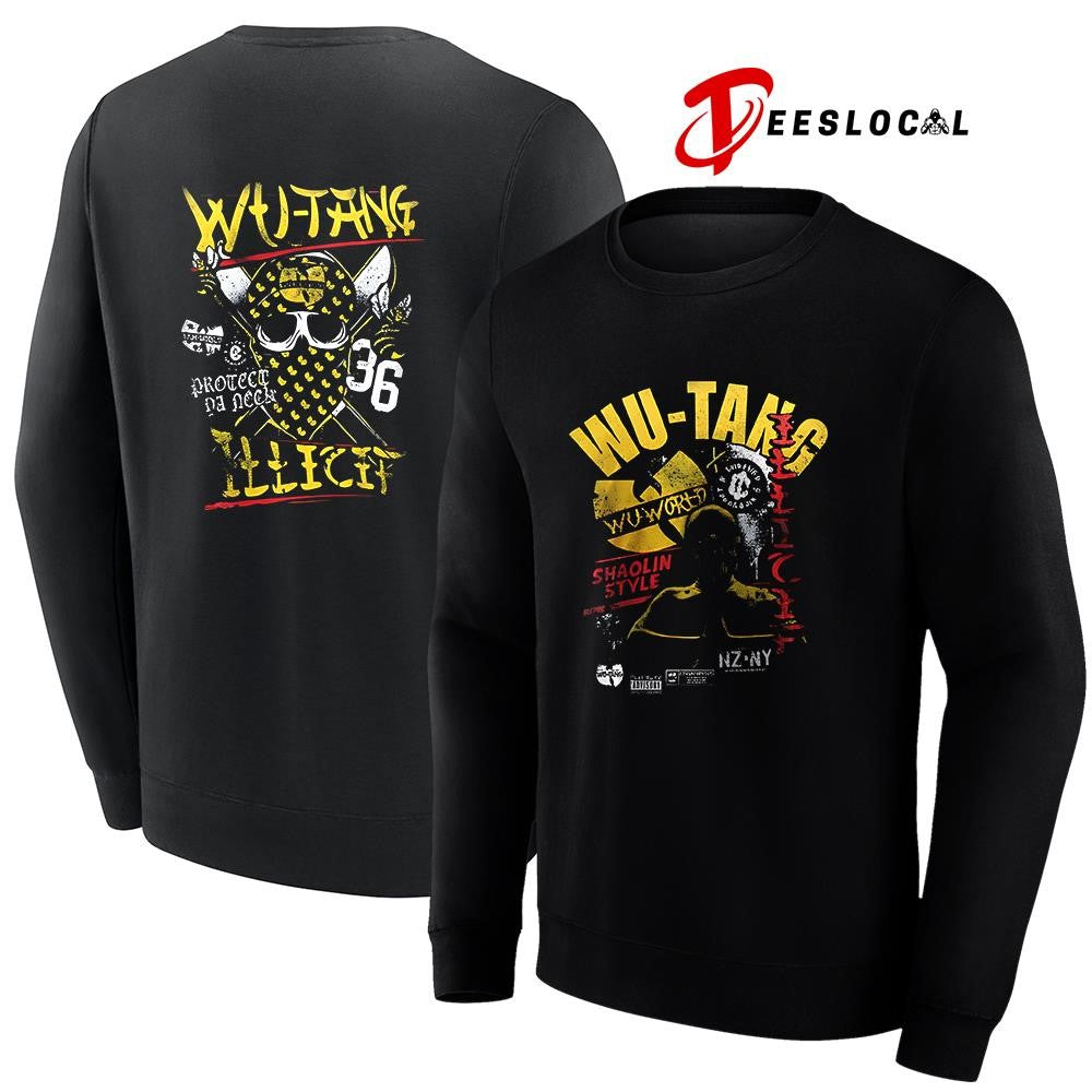 Wu Tang Clan The Final Chamber Goes tour Shaolin style protect ya neck graphic shirt