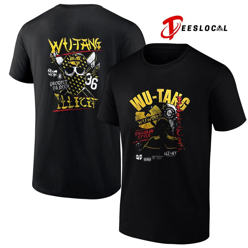 Wu Tang Clan The Final Chamber Goes tour Shaolin style protect ya neck graphic shirt