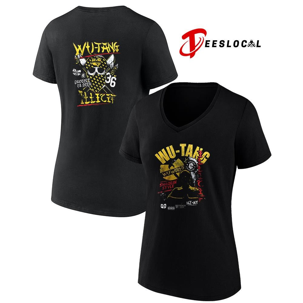 Wu Tang Clan The Final Chamber Goes tour Shaolin style protect ya neck graphic shirt