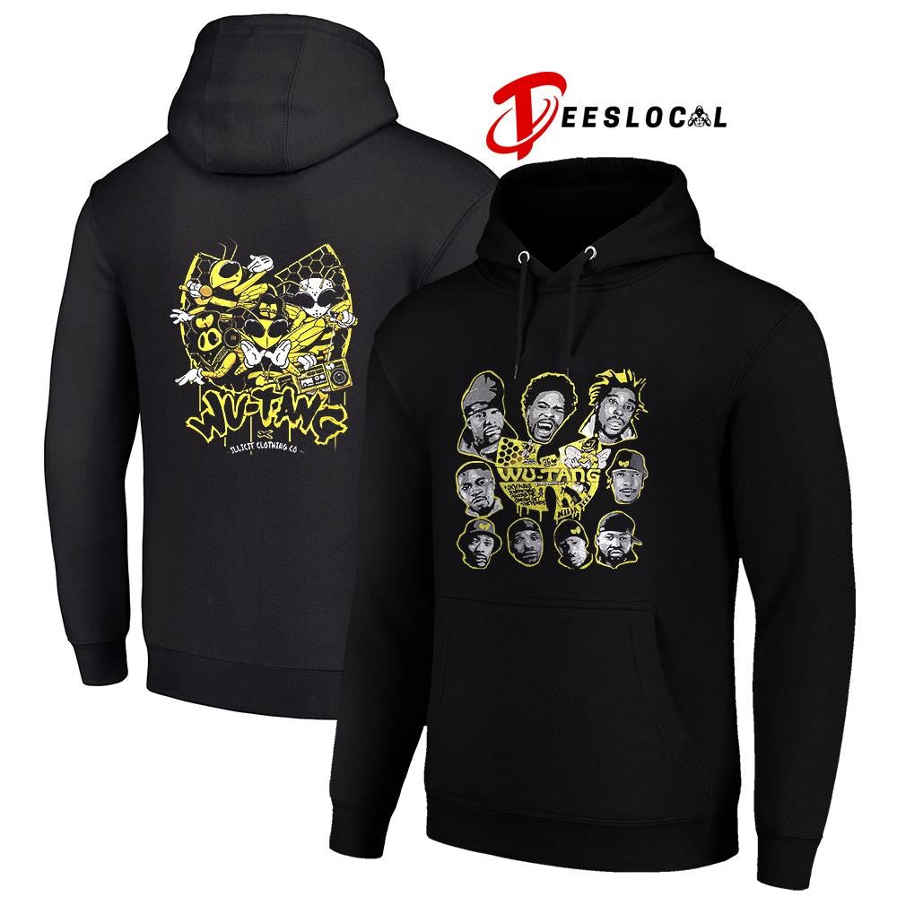 Wu Tang Clan The Final Chamber heads mascot graphic shirt