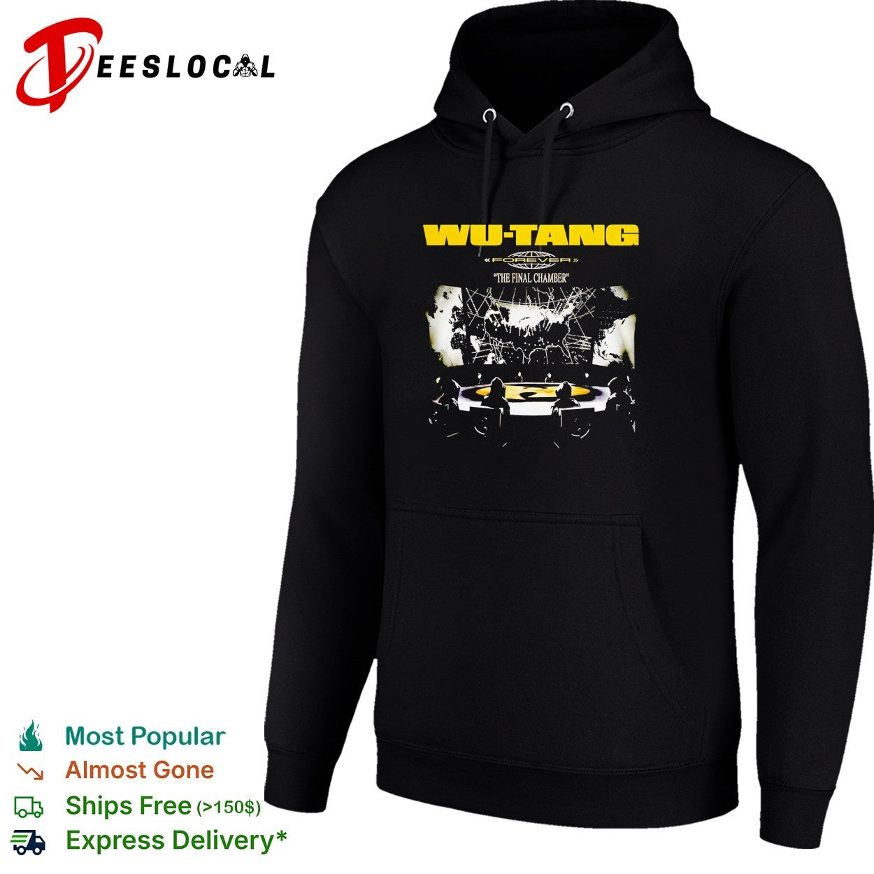 Wu Tang Clan forever the final chamber concert stage silhouette poster shirt